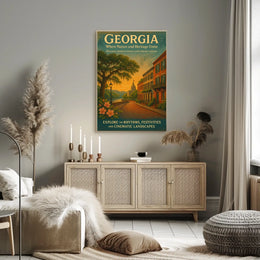 Discover GeorgiaS Timeless Beauty Poster
