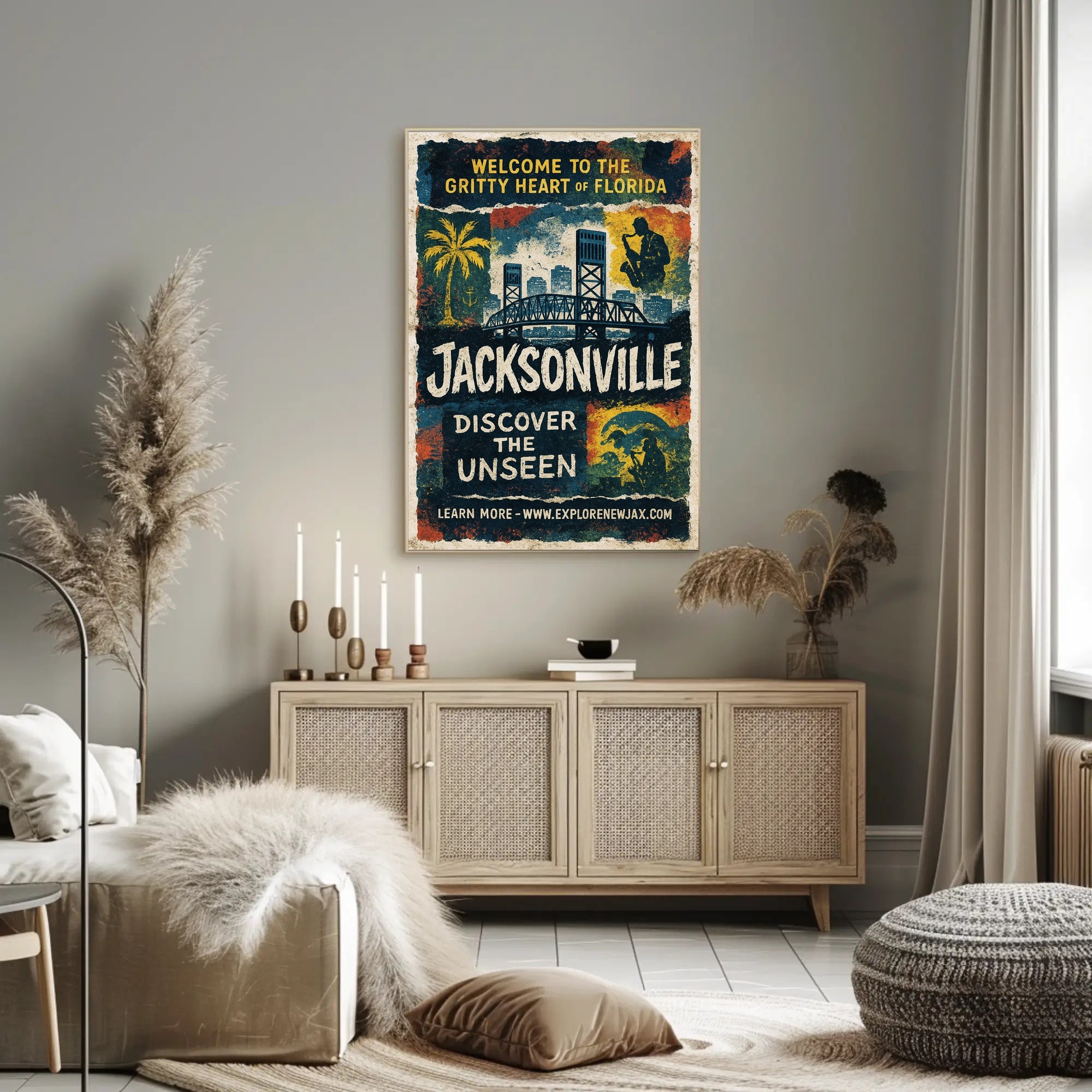 Discover Jacksonville Poster