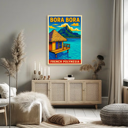 Bora Bora Tropical Paradise Poster
