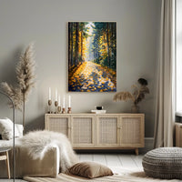 Autumn Pathway Poster