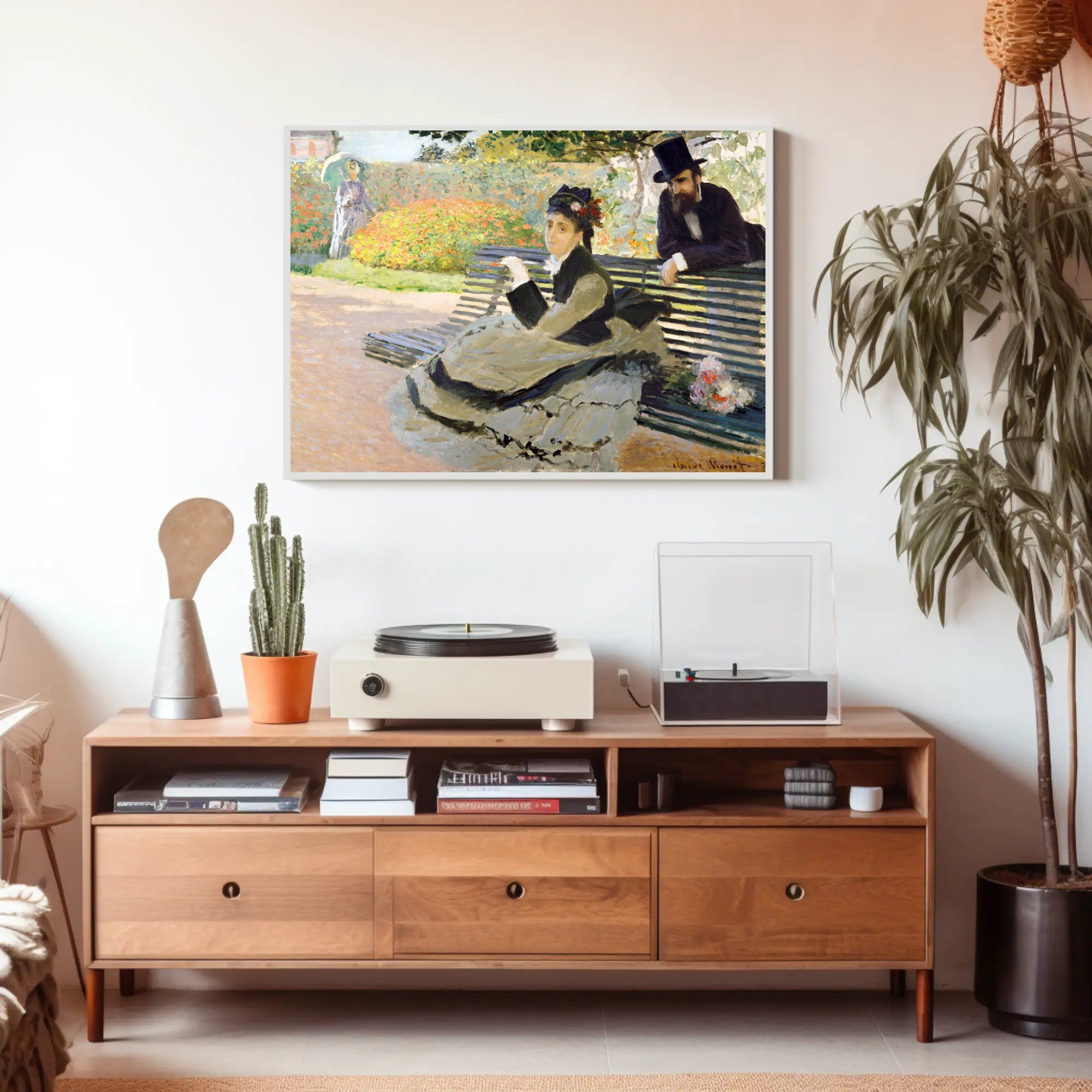 Afternoon in the Garden Poster