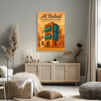 Al Balad The Colorful Old City Of Poster