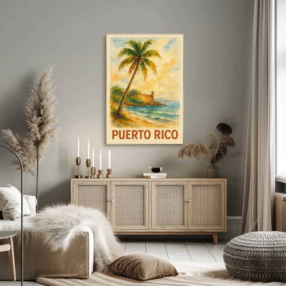 Puerto Rico Scenic Poster