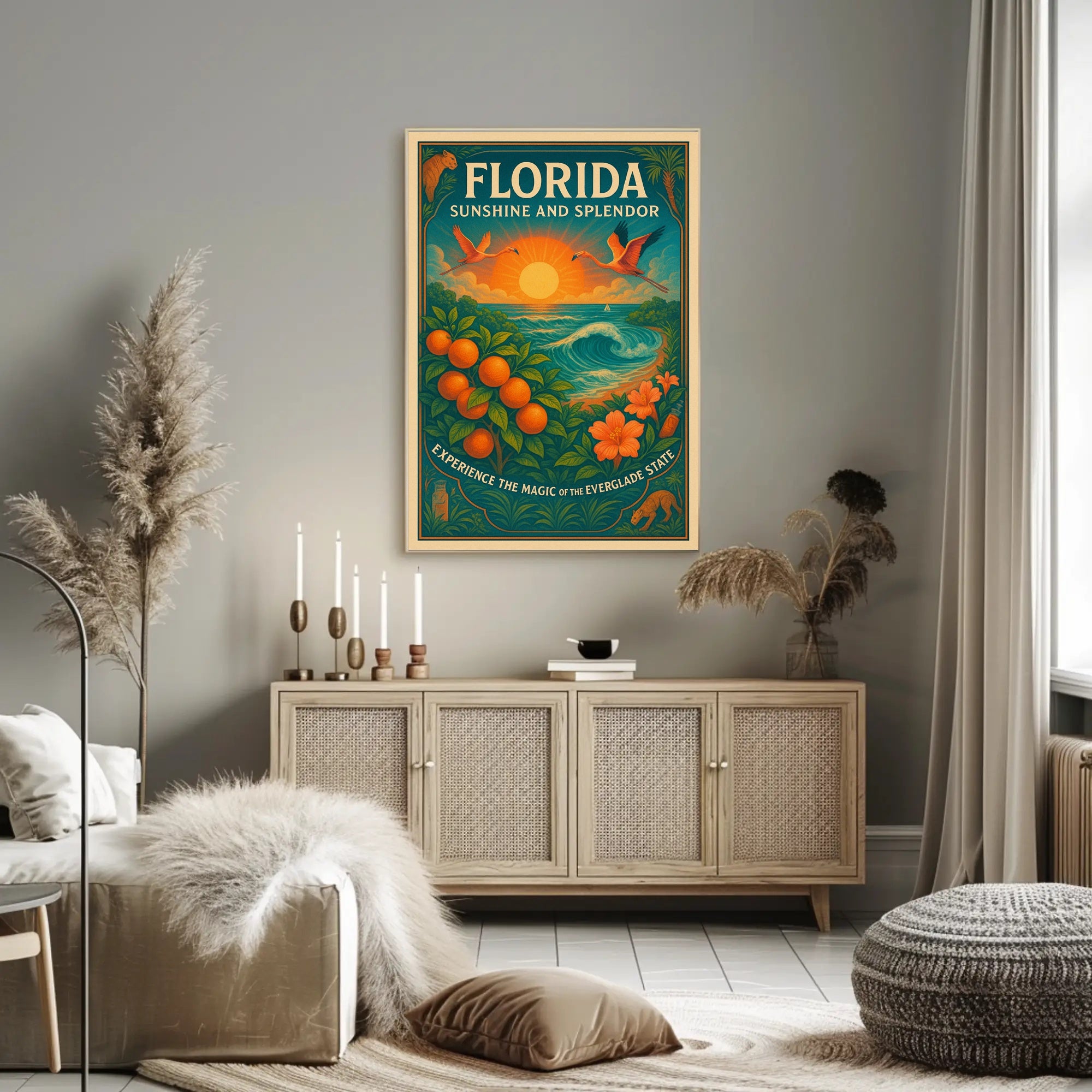 Florida Sunshine and Splendor Poster PosterGoat