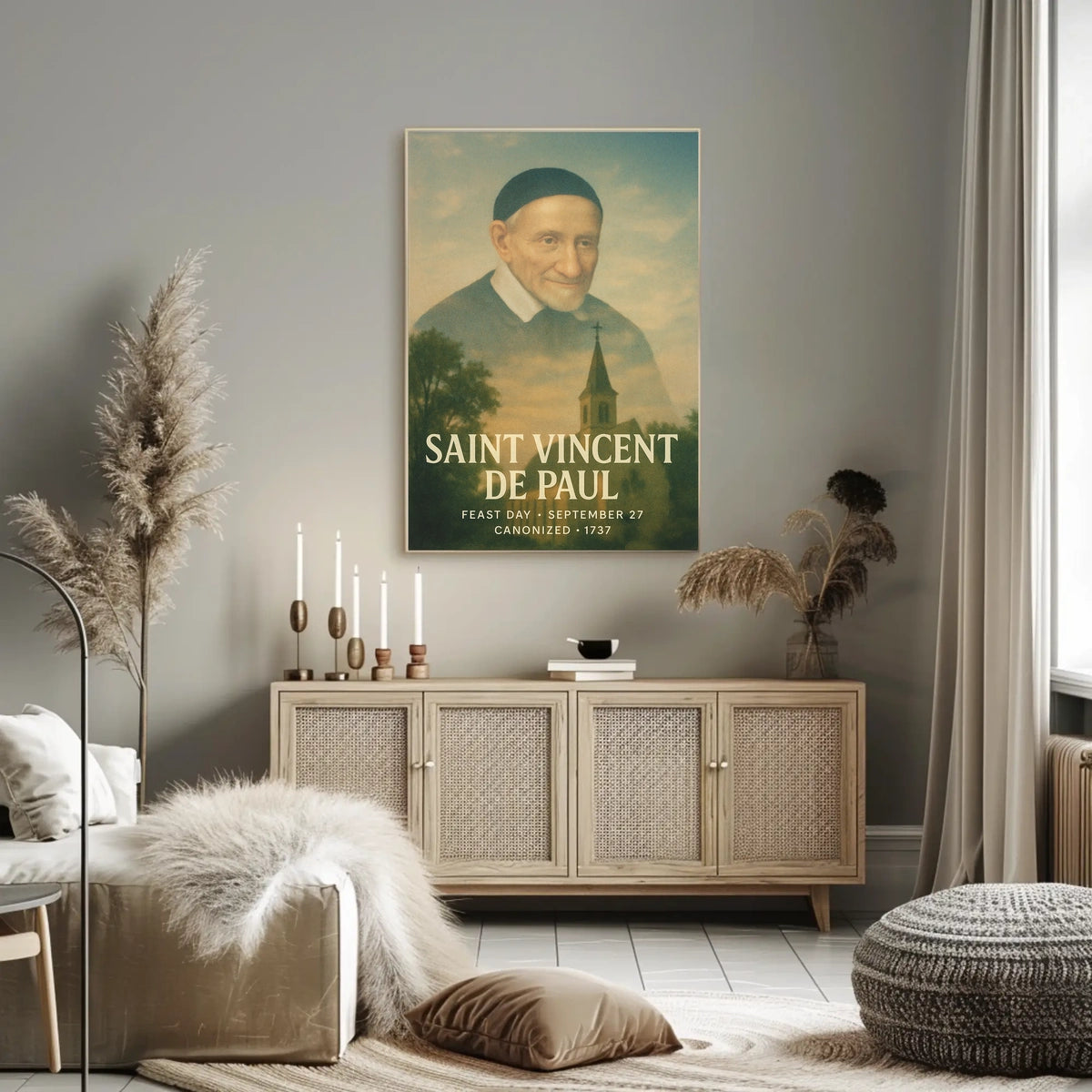 Saint Vincent De Paul Poster