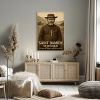 Saint Damien Of Molokai Poster