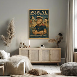Popeye 1929 Art Poster POP-110