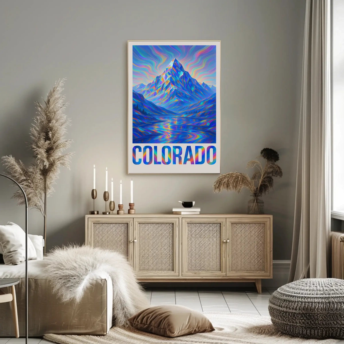 Colorado Mountain Vista Poster