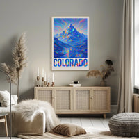 Colorado Mountain Vista Poster