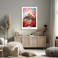 Edinburgh Castle In Autumn Poster