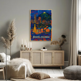 Bogotá, Colombia Festive Nights Poster