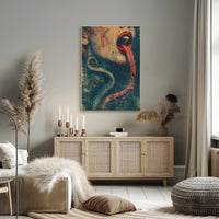 Serpentine Allure Art Poster for Home Decor PosterGoat