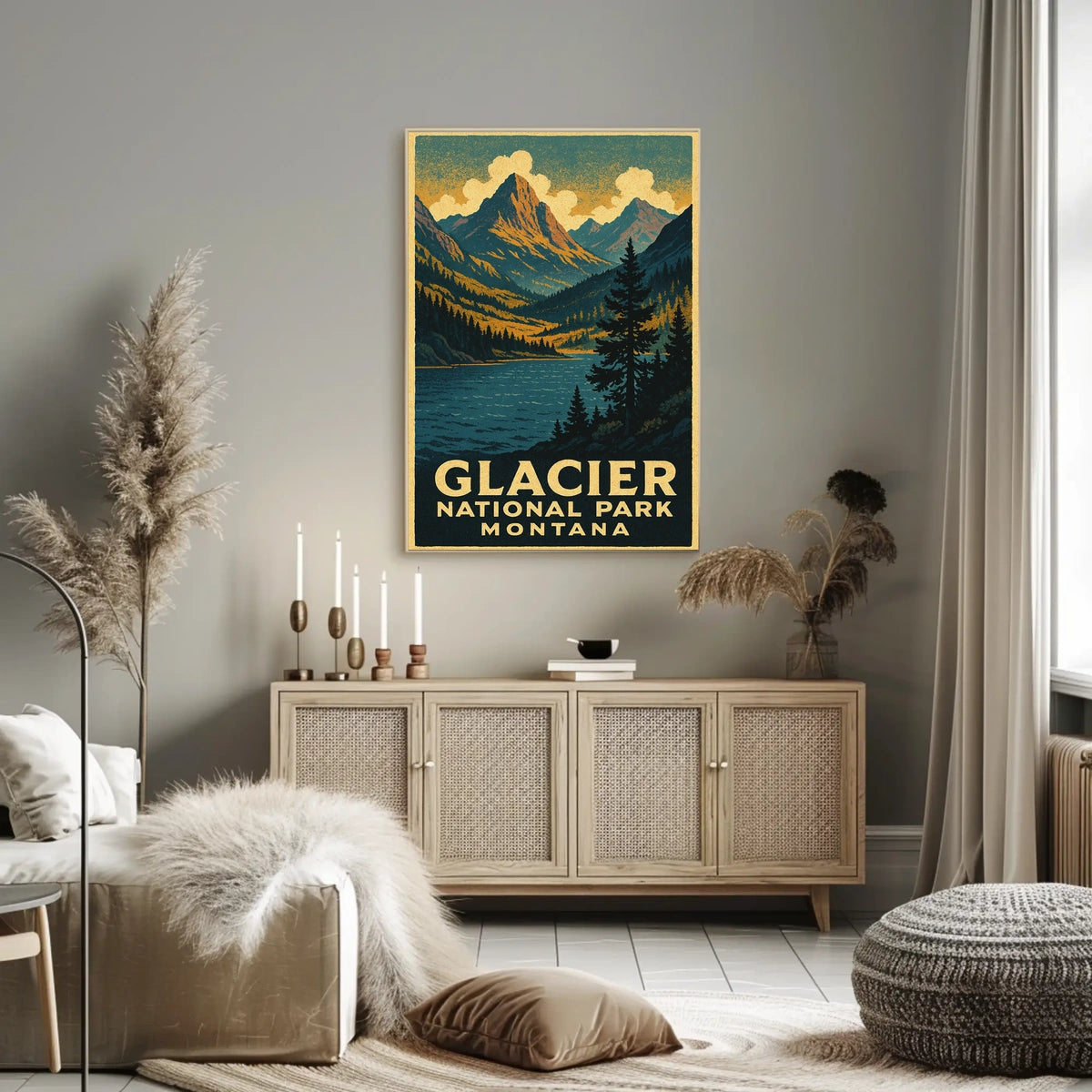 Glacier National Park Montana Poster