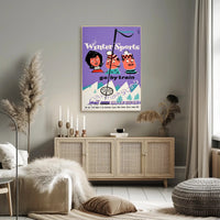 Winter Sports by Train Poster PosterGoat