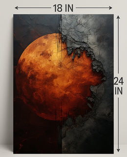 Celestial Eclipse Poster