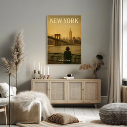 New York Cityscape Poster