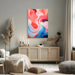 Abstract Fluidity Abstract Poster