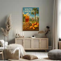South Carolina Charm Poster