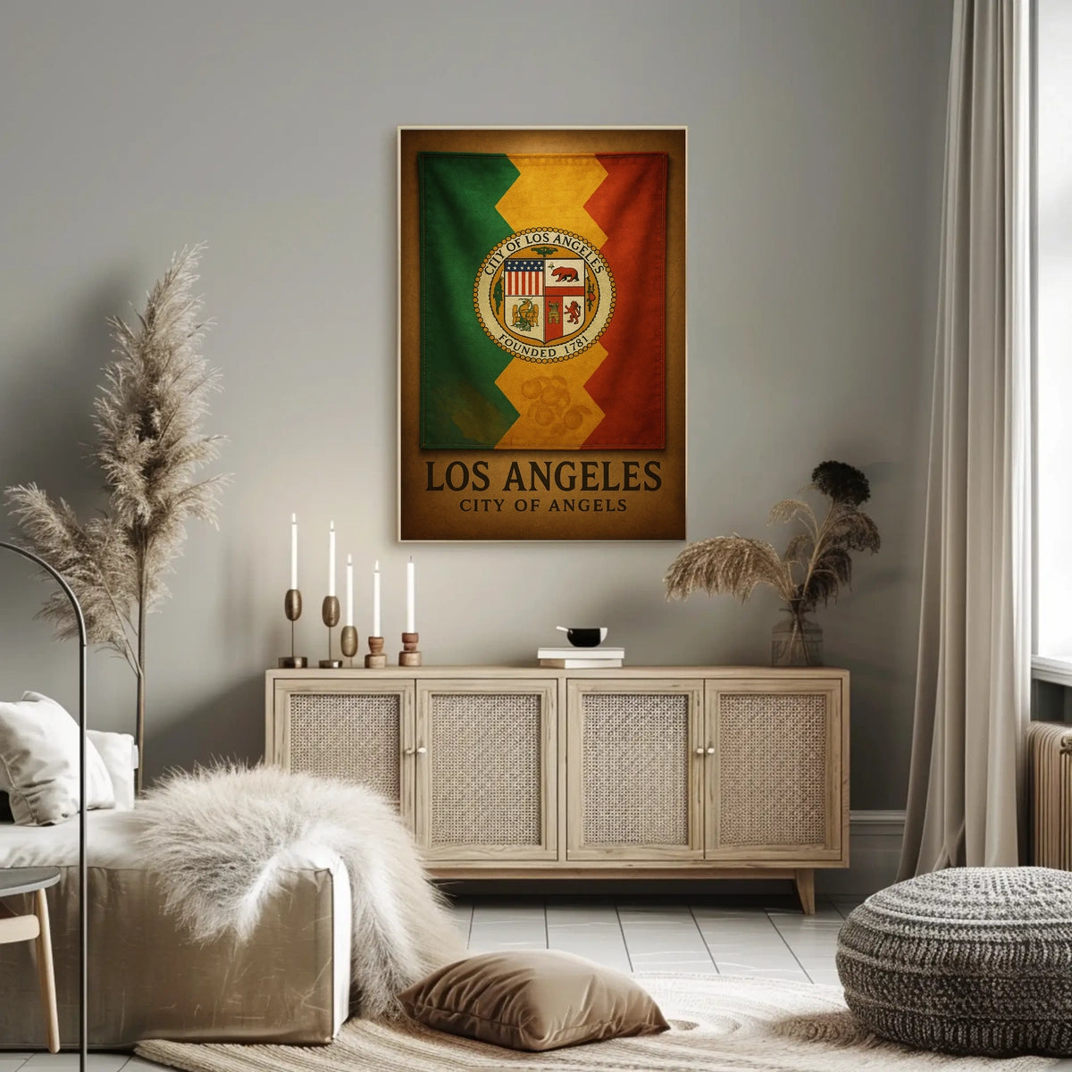 Los Angeles City of Angels Poster