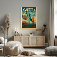 Explore America Poster
