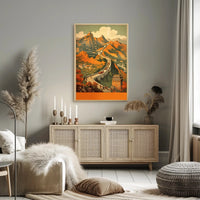 Journey Along the Great Wall Poster