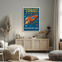 Intergalactic Express Poster PosterGoat
