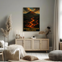 Sunset Crater Volcano Poster