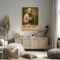 Saint John Vianney Curé Of Ars Poster