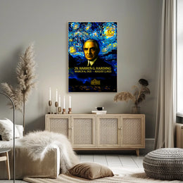 Warren G. Harding 29th President of the United States Presidential Masterpiece Series Poster