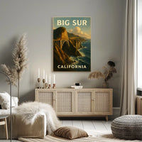 Big Sur, California Poster