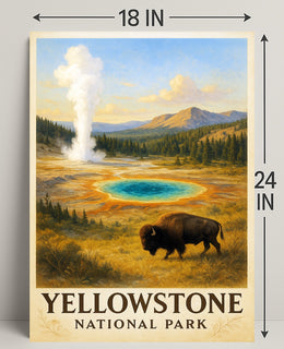 Yellowstone National Park Poster PosterGoat