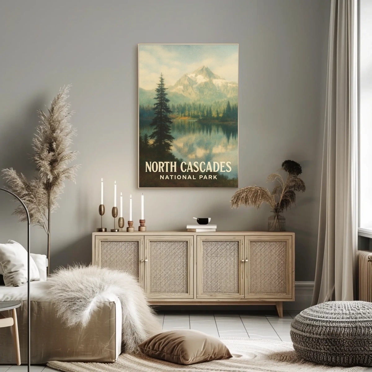 North Cascades National Park Poster