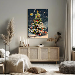 Christmas Train Wonderland Poster