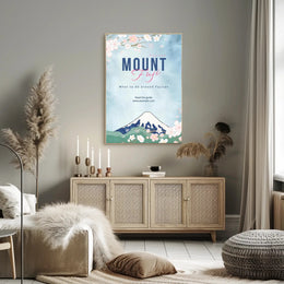 Explore Mount Fuji Poster PosterGoat