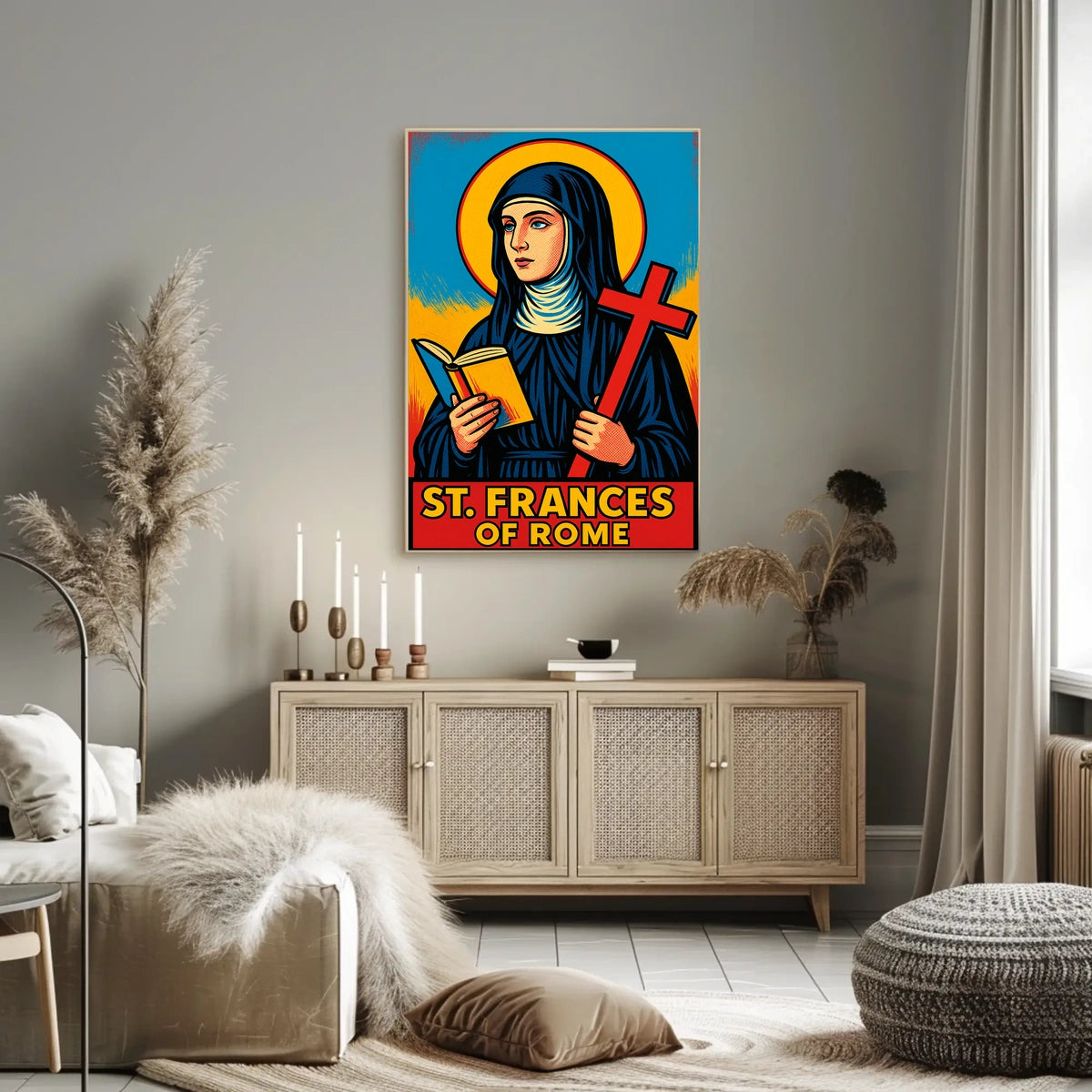 St. Frances of Rome Poster