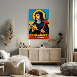 St. Frances of Rome Poster