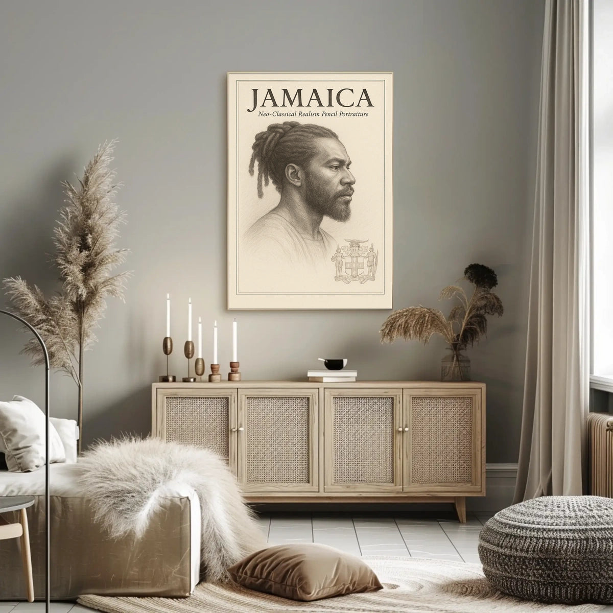 Jamaica Neo-Classical Realism Poster