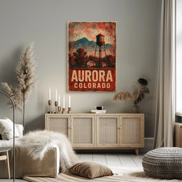 Aurora, Colorado Poster