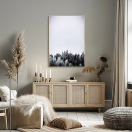 Winter Forest Serenity Poster