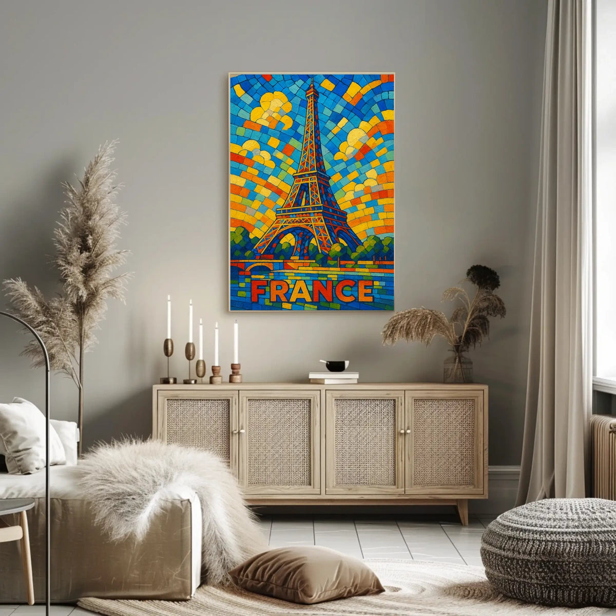 Vibrant France Poster