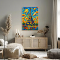 Vibrant France Poster