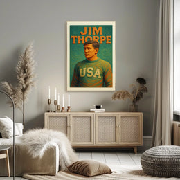 Jim Thorpe Tribute Poster