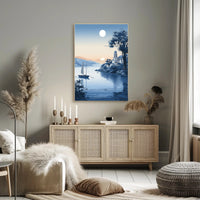Tranquil Coastal Evening Poster PosterGoat