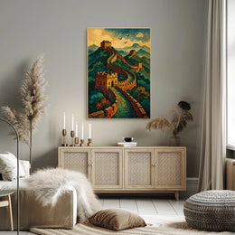 The Great Wall of China A Timeless Wonder Poster