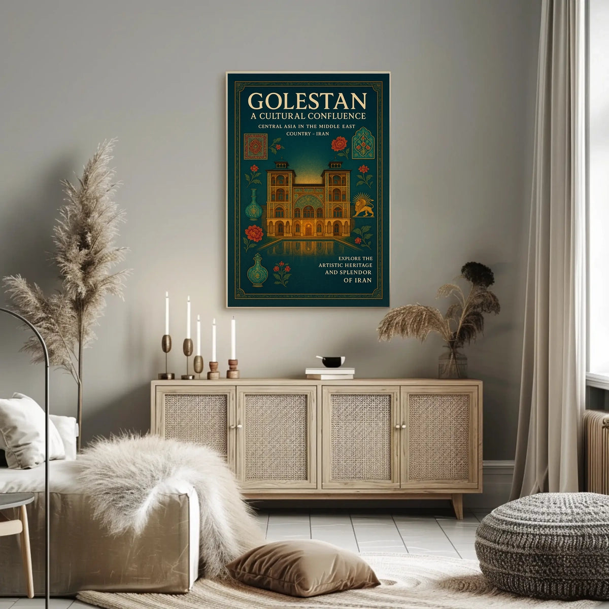 Golestan A Cultural Confluence Poster