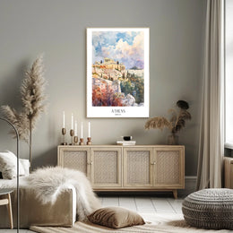 Athens, Greece A Timeless Landscape Poster
