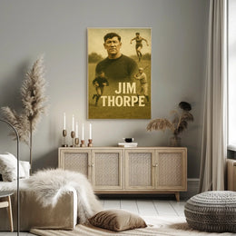 Jim Thorpe Athletic Legend Poster