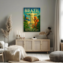 Welcome to the Heart of Brazil Poster