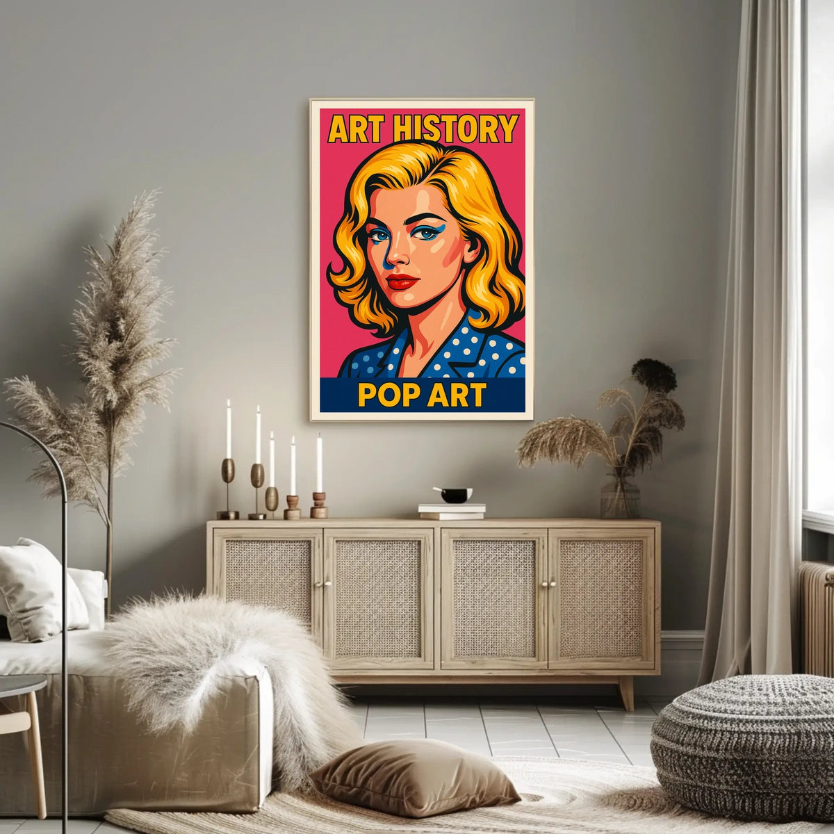 Art History Pop Art Poster