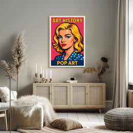 Art History Pop Art Poster